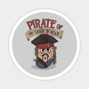 A Pirate Bean Magnet